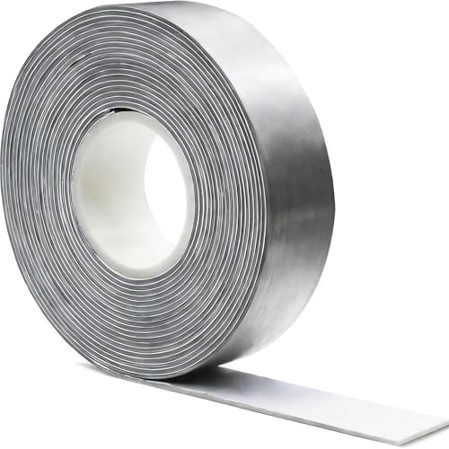 HAIKISR Cinta de plomo con peso de golf, 1/2 x 60 pulgadas, añade pesos de swing de 1 gramo por pulgada, accesorios adhesivos de alta densidad para palos de golf, paletas de pickleball, empuñaduras de