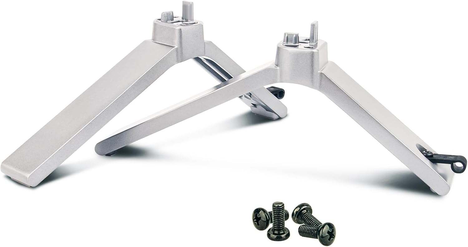43C350U 43C350KU TV Stand Legs Table Top Holder Compatible with Toshiba 43" 4K UHD Smart TV Model 43C350U 43C350KU 43C350U0002, TV Stand Mount for 43-Inch Hisense TV 43C350U, 43C350KU Television Legs