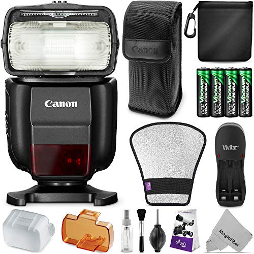 Canon Speedlite 430EX III-RT Flash w/ Essential Photo Bundle