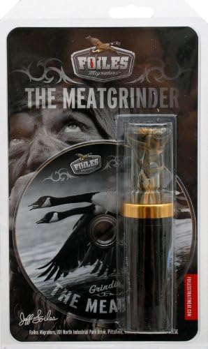 Foiles Migrators Meatgrinder Goose Call/DVD Instruct. Smoke/Max4