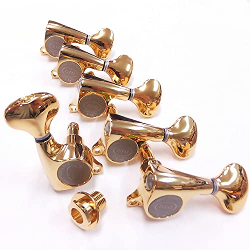 GOTOH SGS510Z MG S5 GG L6 ゴールド マグナムロック 片側 ギター ペグ 6個セット 【Ebiオリジナルピック付】