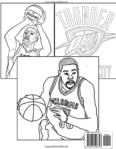 Nba Thunder Coloring Pages