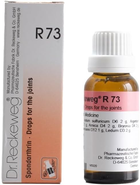 2 Packs Recke weg R73 Drop Homeopathic 22 ml