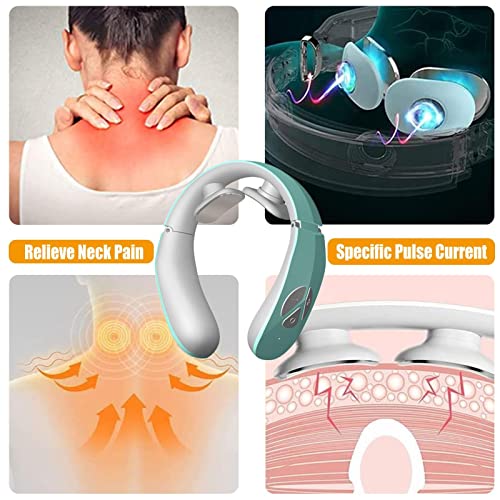 Massageador de linfa de pontos de acupuntura no pescoço - Dispositivo massageador de linfa de acupon
