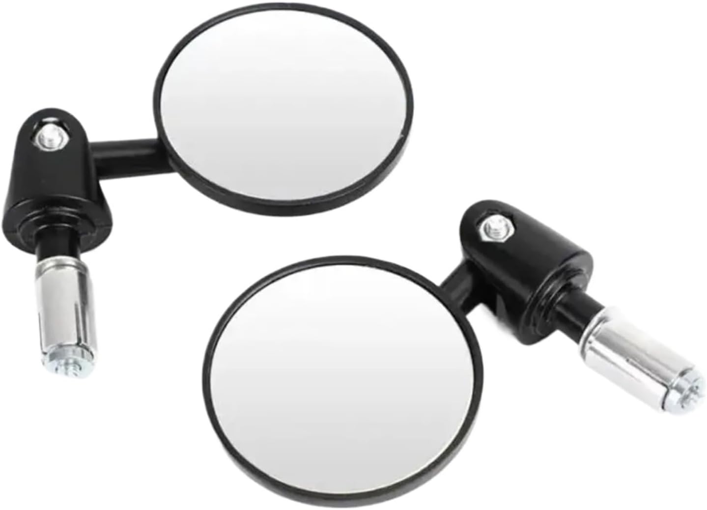 Bike Mirror Handlebar Mount Bicycle Handlebar Rearview Mirror, Extended Blind Spot Wide View for Safety Turning