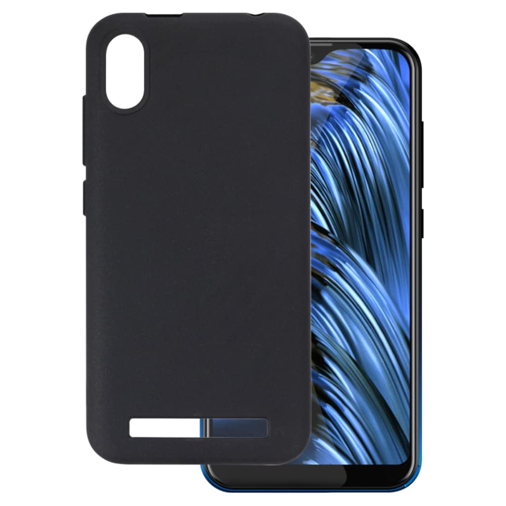 for Leagoo M12 Ultra Thin Phone Case, Gel Pudding Soft Silicone Phone Case for Leagoo M12 5.70 inches (Black)