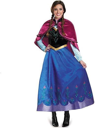 Vestido de Anna Elsa para adultos, disfraz de Aladdin, diosa de jazmín,  disfraz de cosplay para niñas, vestido de princesa para niñas pequeñas :  Amazon.es: Juguetes y juegos