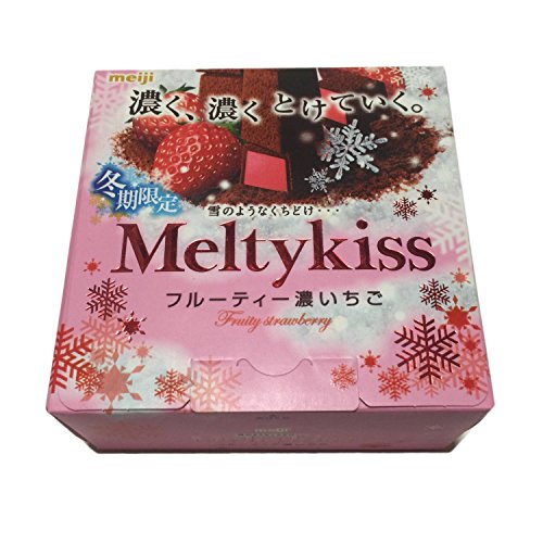 Meiji Meltykiss Chocolate Koi Ichigo - 2016 Winter Limited