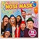 MIJOMA 15er Set Nasenmasken – Lustige Party-Masken für Erwachsene, Fotobox Verkleidung, Hochzeit, Geburtstag, JGA, Mitbringsel, Deko-Spaß für unvergessliche Feiern (Set 1)