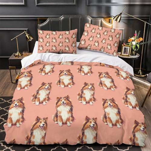 Housse de couette microfibre douce et résistante 140x200 - 2