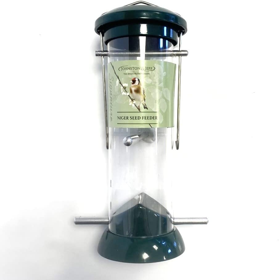 GREEN NIGER SEED x 1 ALL METAL WILD BIRD FEEDER BY MALTBYS' STORES 1904 LTD Amazon.co.uk Garden