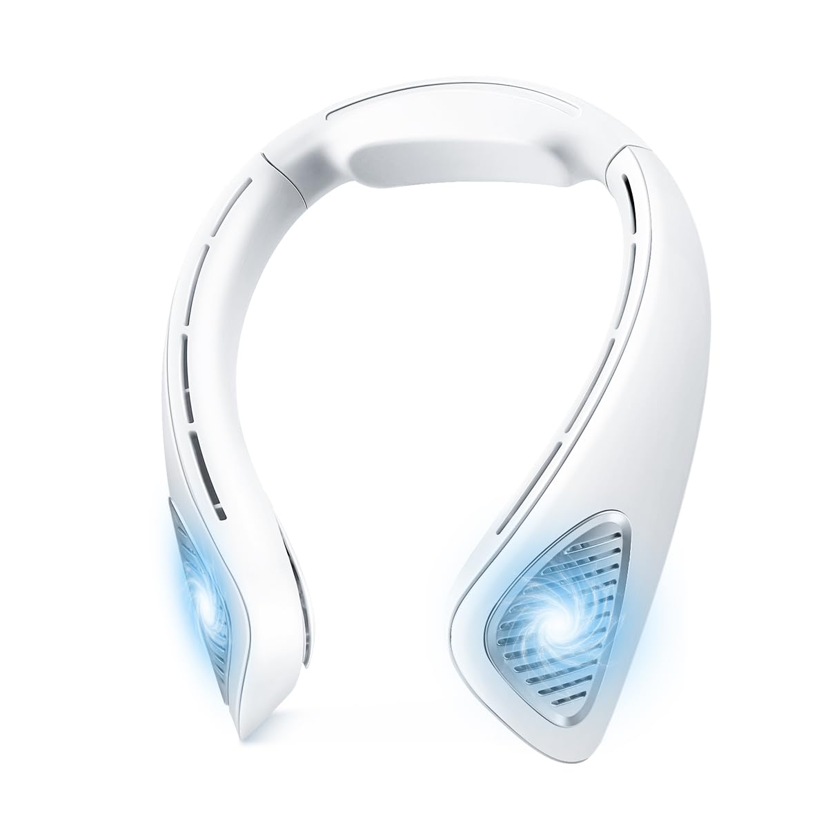 【2025年夏革新型】ネッククーラー 首掛け扇風機 羽なし 風量3段階調節 ネックファン 携帯扇風機 Type-C充電 3000mAh大容量 長時間連続使用 静音 軽量 両手解放 熱中症対策/高温対策/マスク蒸れ対策/花火大会/通勤通学/旅行/釣り/室外作 Amazon | 【2025年夏革新型】ネッククーラー 首掛け扇風機 羽なし 風量