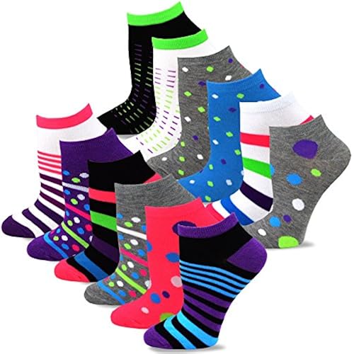 Fun Novelty Low Cut Ankle Cute Socks School Dress Cheap Socks for Women Men Junior Teen 12pair 18pair