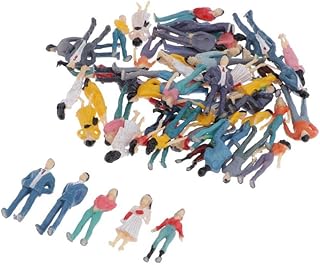 B Baosity Model Trains Passenger Figures 1:50 Scale People Scenery Layout