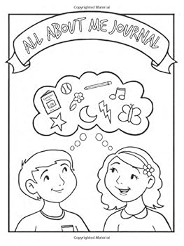 Paperback All about Me Children's Coloring Journal Book