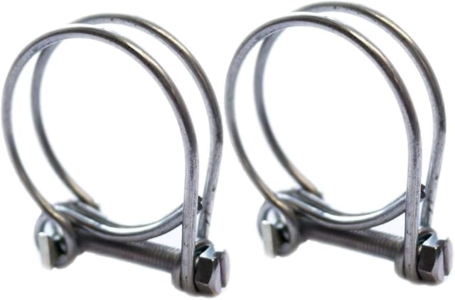 Pisces Double Wire Hose Clips to fit 25mm (1in) Pipe