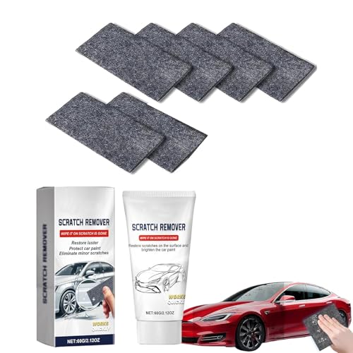Reparador Arañazos Coche,Nuevo Car Scratch Repair Paste Polishing Wax, Pasta Reparación Arañazos Coche, Cars Scratch Repair Kit, Adecuado para Varios Tipos de Coches y Colores