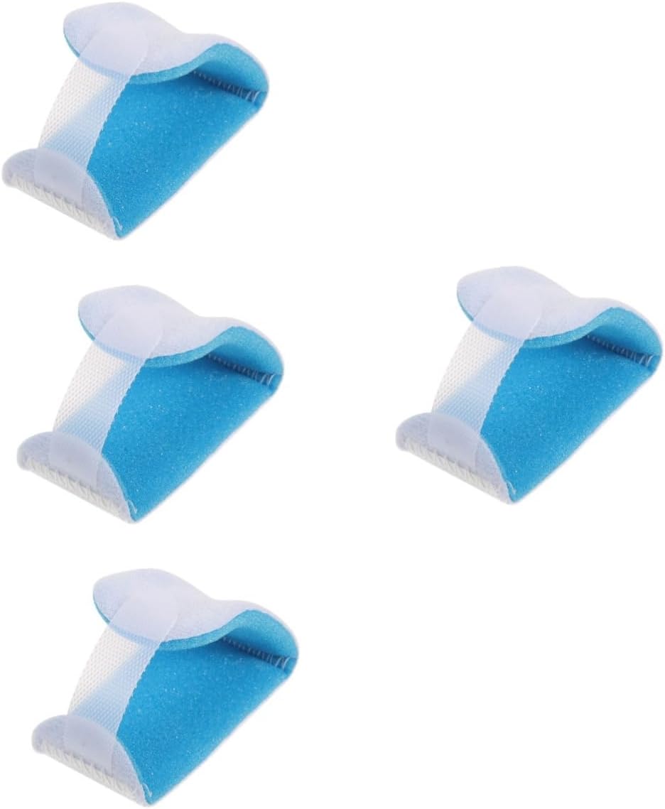 4pcs Id Wristband Patient Medical Band Soft Sponge Identification Band for Hospitals Comfortable Use Secure for All Ages for Medical and Event Identification