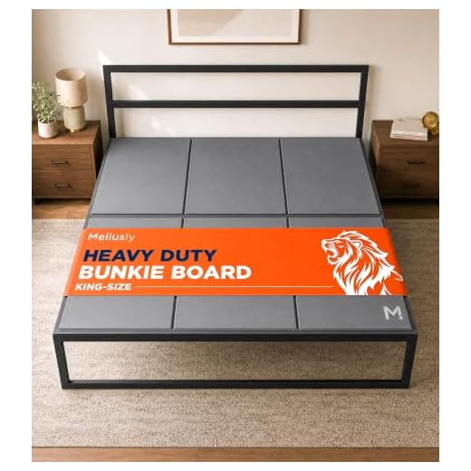 Meliusly Heavy Duty Bunkie Board King Size