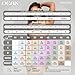 OEAK Womens Wireless Jelly Bra Plus Size Supportive Seamless Bras Full Coverage Push Up Comfortable No Underwire Tshirt Bras 3XL Nude