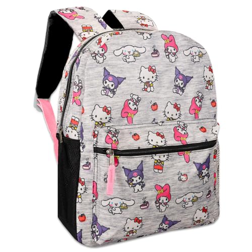 Hello Kitty Mochila and Friends para meninas – Pacote com mochila Hello Kitty de 40,6 cm com bolso f