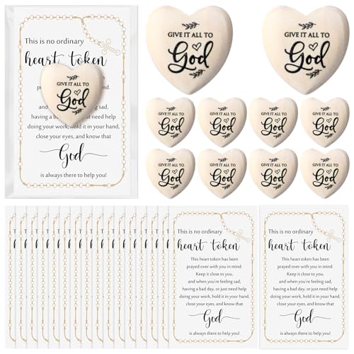 CraftyDream 40 Sets Christian Mothers Day Gifts Bulk Religious Wooden