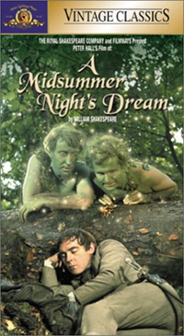 Amazon.com: A Midsummer Night's Dream [VHS] : Warner, Rigg, Richardson ...