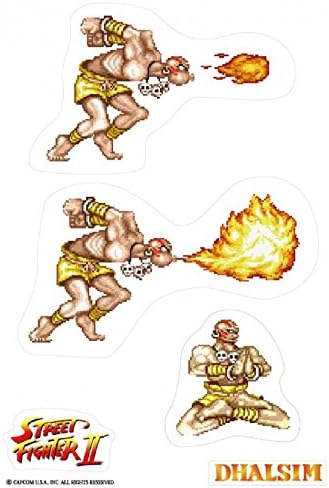 Amazon Dune ストリートファイター ダルシム はがきサイズ ステッカー ステッカー デカール 車 バイク