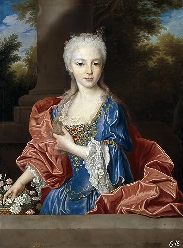 Imagen de Lienzo Mariana de España Jean Ranc Cuadro 60x90cm