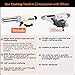 Striludo Culinary Professional Kitchen Butane Torch, Upgrade Creme Brulee Blow Torch for Cooking, Adjustable Flame with Reverse Use（Butane Gas Not Included）