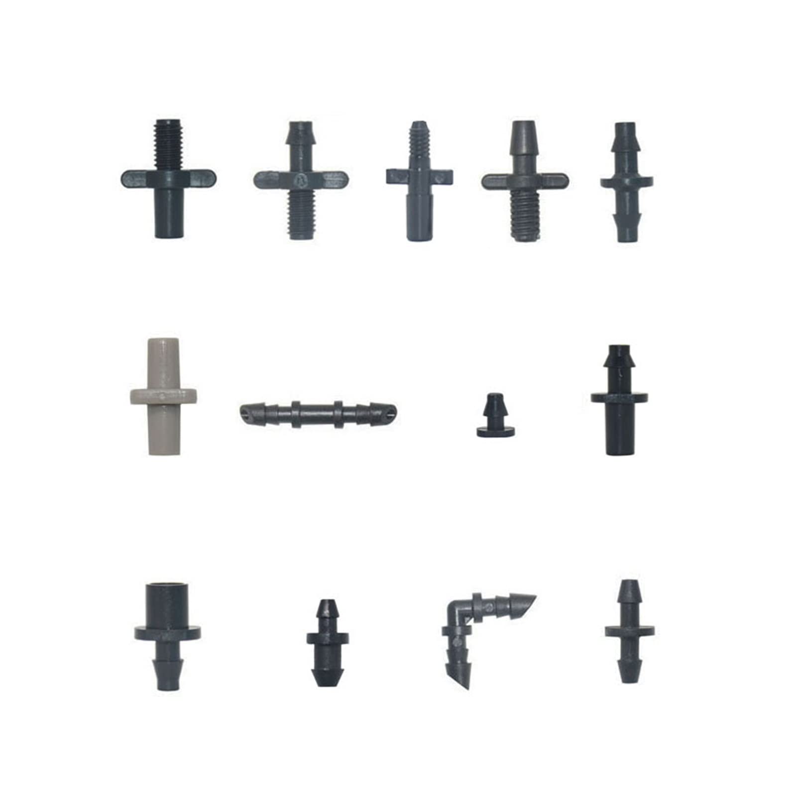 Raccord d'arrosage anti-pliure pour tuyau de 6 mm, kit de 50 pièces pour réparer les fuites