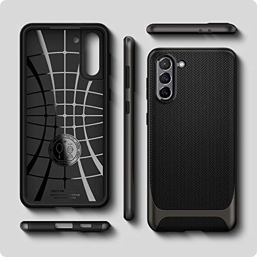 Spigen Neo Hybrid Case Compatible with Samsung Galaxy S21 - Gunmetal