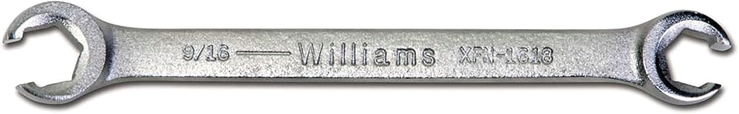 Williams XFN-2836 Double Head Flare Nut Wrench 7/8 by 1-1/8-Inch