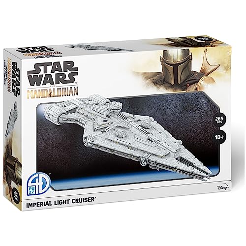 4D Cityscape Star Wars 3D Paper Model Kits (Imperial Light Cruiser)