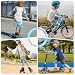 BOSONER Kids/Youth Knee Pads Elbow Pads Wrist Guards Set for 3-15 Years, Child Protective Gear Set for Roller Skates, Cycling, BMX Bike, Skateboard, Inline Skating, Scooter Riding Sports…, Image 7 BOSONER Kids/Youth Knee Pads Elbow Pads Wrist Guards Set for 3-15 Years, Child Protective Gear Set for Roller Skates, Cycling, BMX Bike, Skateboard, Inline Skating, Scooter Riding Sports…, Image 7