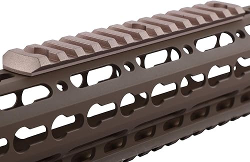 Miniatura 4 de TuFok Picatinny Rail Section for Keymode - Thin 0.27in Height Rail Attachment Rail Adapter Mount Alumimun 13-Slot