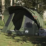 LoogCape Angelzelt für 5 Personen Olivgrün wasserdichtes 185T Polyester PU Zelt mit Glasfaserstangen und Tragetasche für Camping Angeln Regen Outdoor Reise