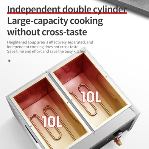 Image of Commercial Pasta Cooker,Electric Macaroni Vegetable Dumpling Cooker, Noodle Cooking Machine Pasta Makers Boiler Machine Noodle Dumpling Maker with Noodle Filter,Drainage (4 Strainers)