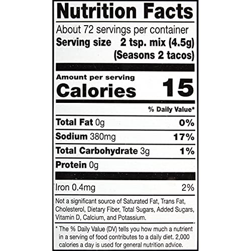 Mccormick Original Taco Seasoning Mix, 1 Ounce (Pack Of 12) #TOP5