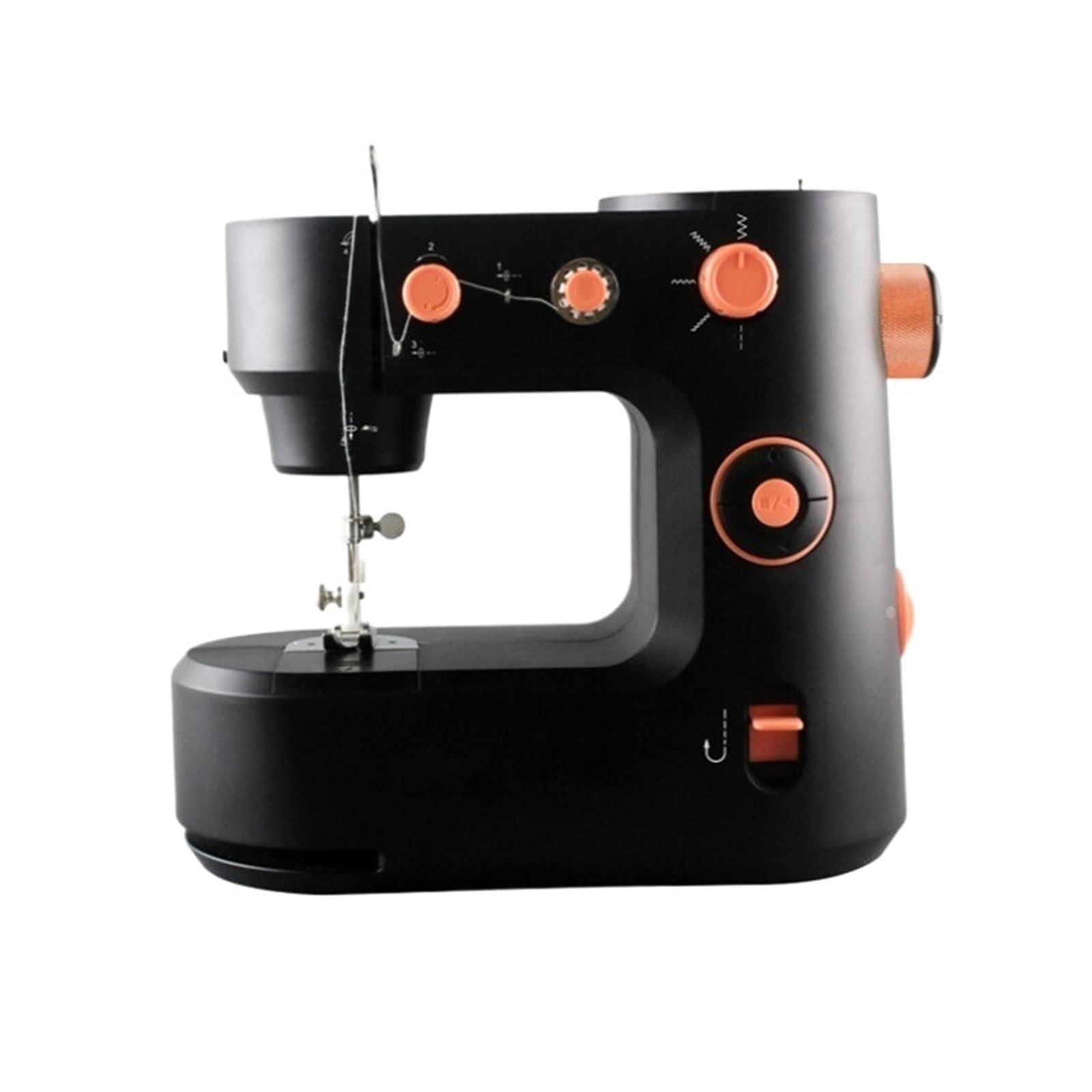 Coil Winder, 5-Stitch Household Sewing Machine Portable Overlock,for Motor, Spring, Ribbon