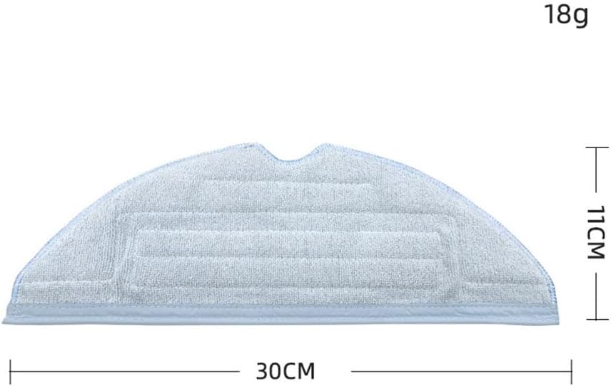 Replacement Roller Brushes Mop Cloth Kit Compatible with Roboro-ck S7 T7S T7Plus Robot Vacuum Part