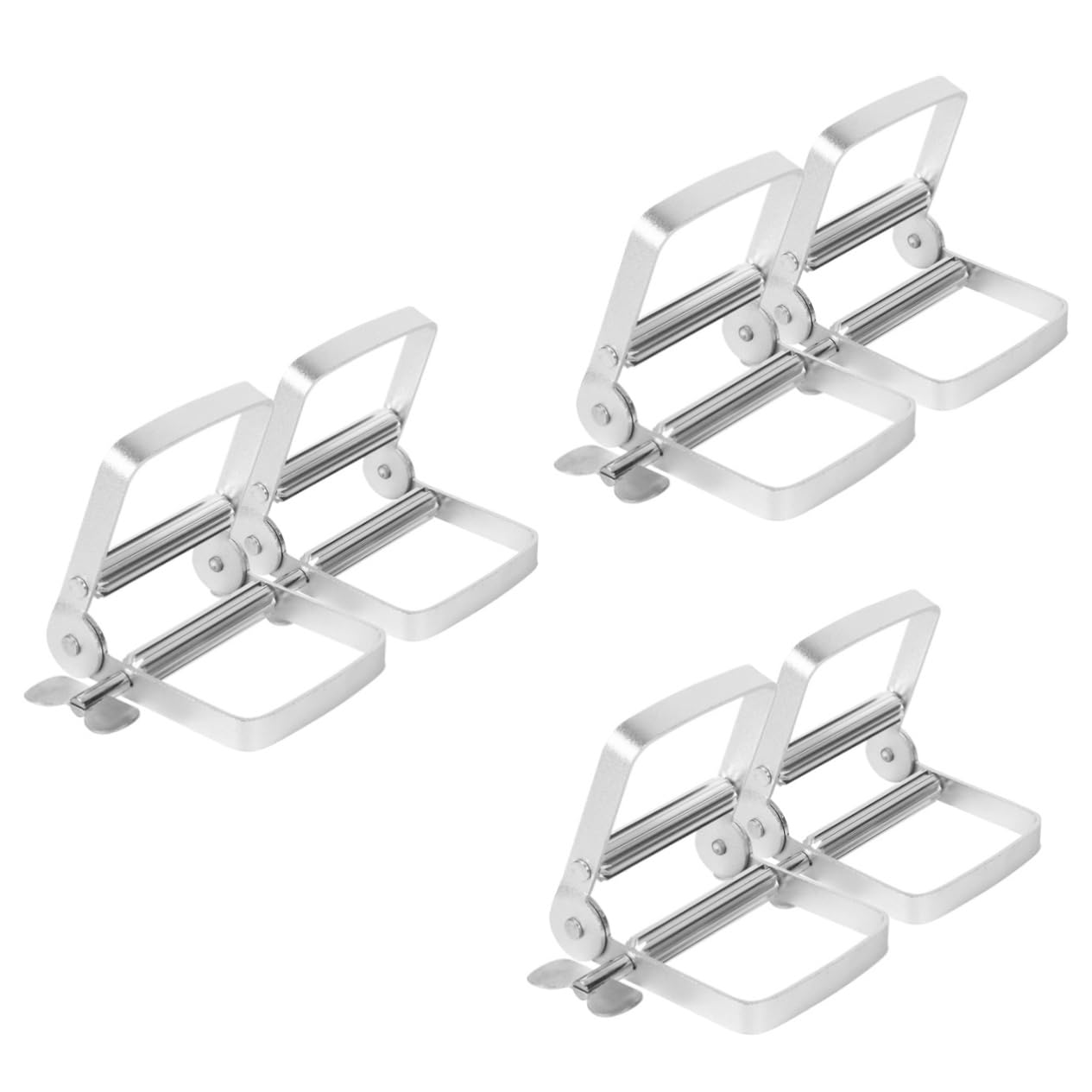 NOLITOY 6piezas Exprimidor De Tubos De Squeezer Manual Para Pasta De Dientes Pinturas y Cosméticos Herramienta Reutilizable Para Hogar