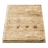 Mindsoft Bulletin Board Paper 48'' x 107'' Class Boards for Classroom Bulletin Boards Everyone is Welcome Classroom Board Decor Pillows Curtains Crafts(Rustic Wood,1 Pc)