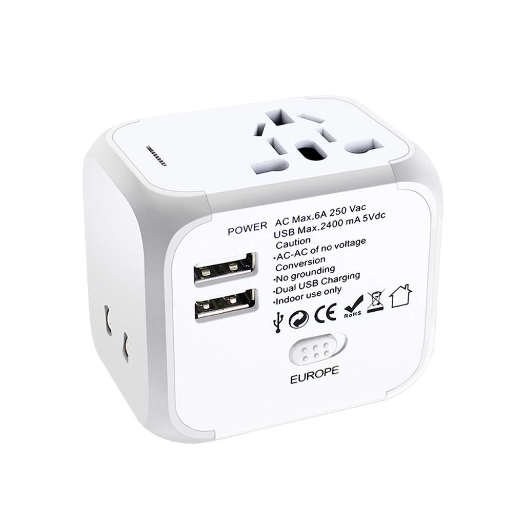 Gniazdo międzynarodowe przetwornice All-in-One International Power Adapter z 4 Usb Karista adaptera zasilania adaptera europejskiego, uniwersalny adapter podróży adapter wtyczki zasilania