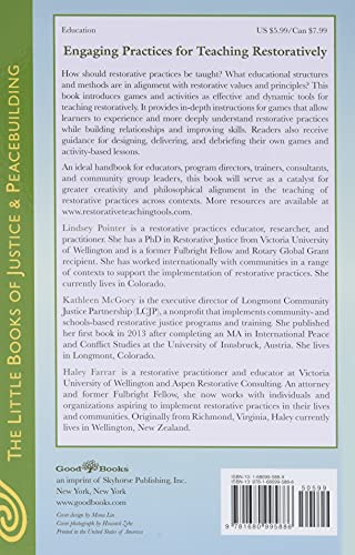 The Little Book of Restorative Teaching Tools: Games, Activities, and Simulations for Understanding Restorative Justice Practices (Justice and Peacebuilding)