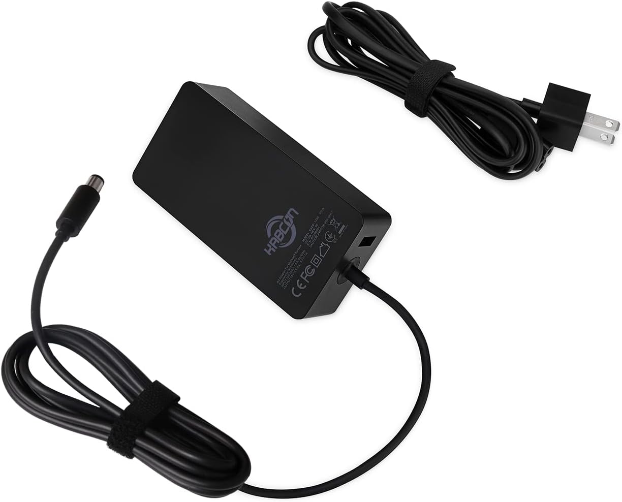 Surface Dock Charger,KABCON 90W 15V 6A Power Supply Compatible with Microsoft Surface Docking Station (PD9-00003)，Model 1749 Power Transformer Charger with 6.2Ft Power Cord with a Storage Pouch