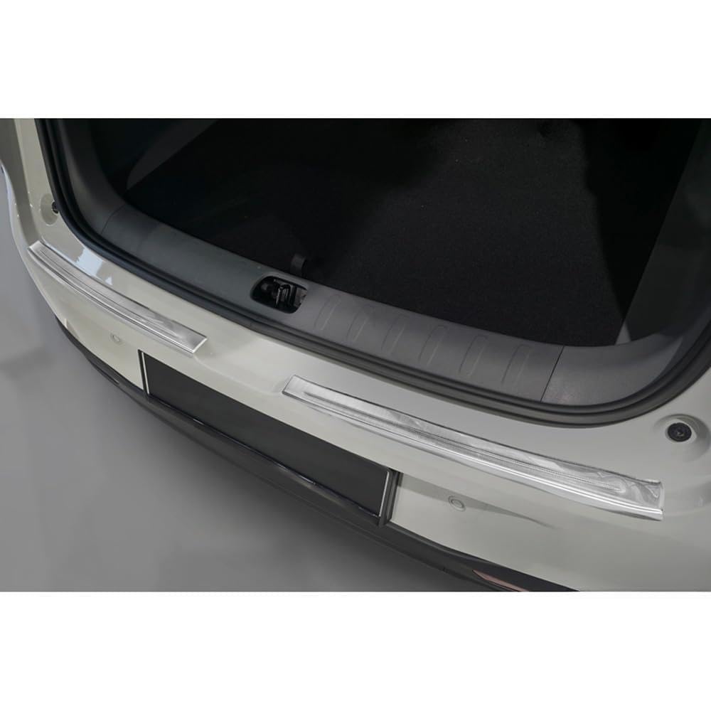 Avisa Stainless Steel Rear Bumper Protector compatible with Leapmotor B10 2025- - Silver - 2-pieces
