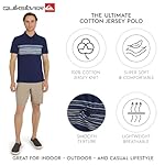 Quiksilver Men's Regular Fit Soft Cotton Jersey Short Sleeve Polo Shirt - Image 2