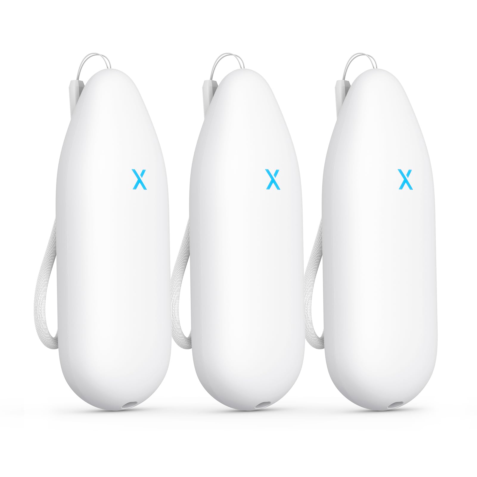 X-Sense WLAN Hygrometer Thermometer Innen, Temperatur- und Luftfeuchtigkeitsüberwachung per App, Export gespeicherter Daten, kompatibel mit Alexa, 3 Sensoren – erfordert Basisstation SBS50