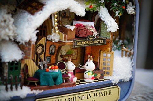 Flever FLEVER-4006 Dollhouse Miniature Diy House Kit Creative Room thumb #3
